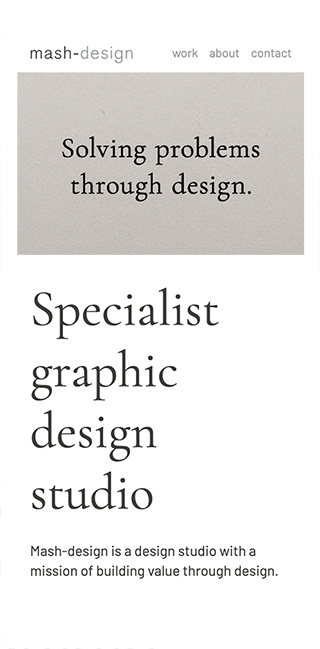 Mash Design